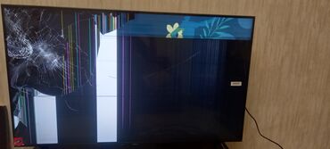 ekrani siniq televizor: Б/у Телевизор Samsung Led 43" 4K (3840x2160), Бесплатная доставка