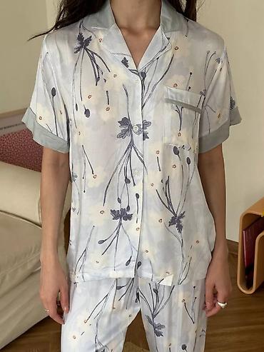 Пижамы: Легкая и дышащая ткань на самые жаркие дни лета 100% натуральная — 4