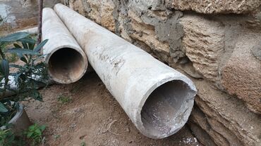 həyət qapları: İşlənmiş Beton boru, Diametr: 200 mm