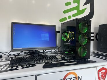 Masaüstü kompüterlər və iş stansiyaları: Gaming Case 549azn İ5-3470 H61 Plata GTX 760 2Gb Ssd Lexar 256Gb Ram