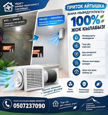 подсос воздуха: Вентилятор Пристенная, Осевой — 1