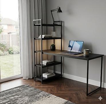 Офисные столы: Офисный стол, Новый, Регулируемый, цвет - Белый, Прямоугольный, ЛДСП, Платная доставка — 13