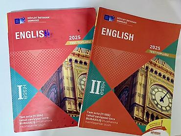 Testlər: İngilis dili test toplusu 2025 1 ci və 2 ci hissə — 1