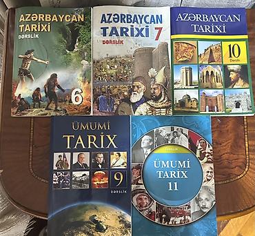 Tədris ədəbiyyatı: Məhsul: Tarix üzrə dərslik və test topluları dəsti Təsvir: - — 3