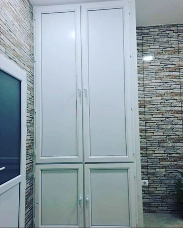 Mebellərin yığılması: Пластиковые шкафы для балконов, лоджии, блоков, для улицы, для — 5