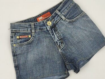 krótkie spodenki dla nastolatek: Denim, Shorts for women, size S (EU 36)