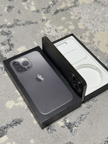 Apple iPhone: IPhone 13 Pro, Б/у, 128 ГБ, Space Gray, Кабель, Коробка, 86 % — 3
