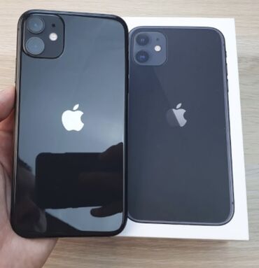 mobile center xiaomi redmi 9: IPhone 11, Б/у, 64 ГБ, Jet Black, Зарядное устройство, Чехол, Коробка, 100 %