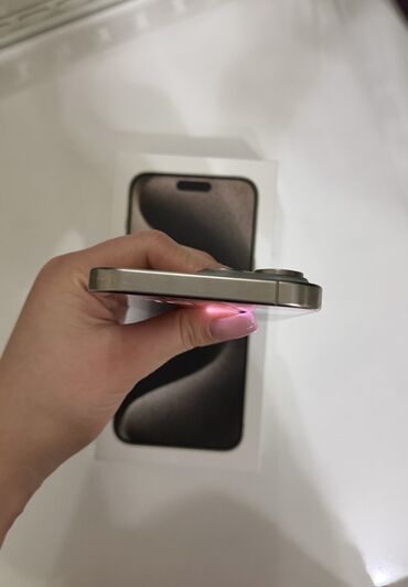 Apple iPhone: IPhone 15 Pro Max, Б/у, 256 ГБ, Natural Titanium, Кабель, Коробка, Чехол, 90 % at lalafo.kg — 6 Apple iPhone: IPhone 15 Pro Max, Б/у, 256 ГБ, Natural Titanium, Кабель, Коробка, Чехол, 90 % — 6