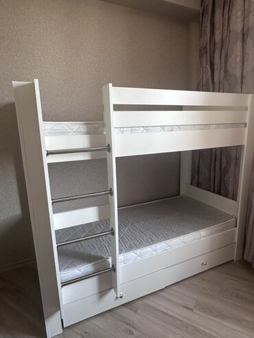 кровать качалка: Oğlan və qız üçün, Çarpayı, Matras ilə, Siyirməli, Taxta