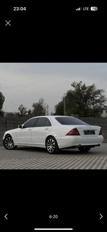 Mercedes-Benz: Mercedes-Benz S-Class: 2001 г., 5 л, Автомат, Бензин, Седан — 15