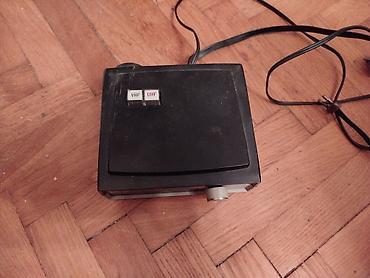 Stari uređaji: Retro stari TV konverter UHF/VHF El Nis kolekcionarska.Punjac za — 6