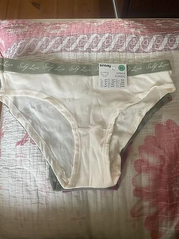 uşaqlar üçün bayram xonçası: Qadın alt paltarı dəsti – Sinsay “Self Love” 3-lü paket - Model — 3