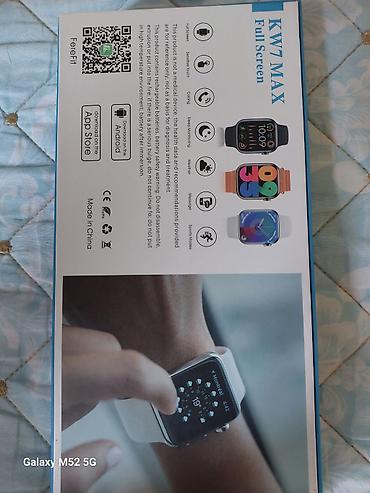 deri kemer: KEQIWEAR KW7 MAX (Q Series) çoxfunksiyalı smart saat Xüsusiyyətlər: - — 2