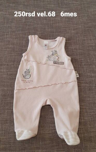 Paketi dečije odeće: Paket: Bodiji, Majice, Pantalone, Za devojčice, uzrast: 6-9 meseci — 10