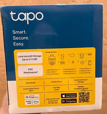 Videomüşahidə: TP-Link Tapo C500 – Açıq məkan üçün 1080p Full HD Pan/Tilt Wi‑Fi — 3