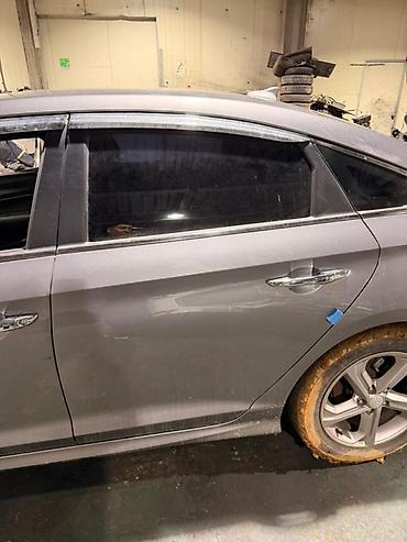 sonata 2003: Дверь Задняя левая Hyundai, Б/у, Оригинал — 1