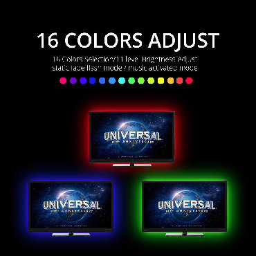 Televizori: Led traka za tv Povezivanje preko USB-a. RGB traka je samolepljiva. U — 10