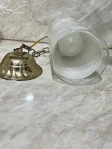 yun satisi: Çılçıraq, 1 lampa, Şüşə — 3
