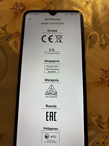 Samsung: Samsung Galaxy A13, 128 GB, rəng - Qara, Barmaq izi, İki sim kartlı, Sensor — 21