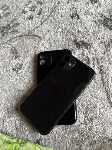 pixel 4 чехол: IPhone 11, Колдонулган, 64 ГБ, Кара, Каптама, Куту, 76 %