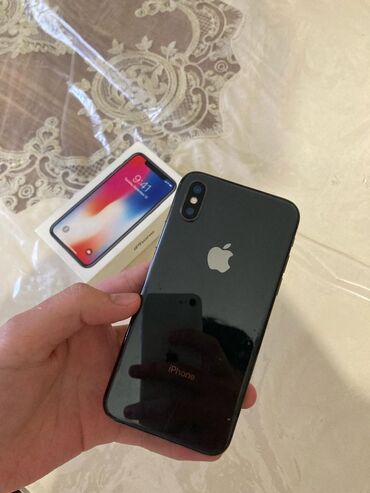 iphone x barter: IPhone X, 256 GB, Space Gray, Face ID