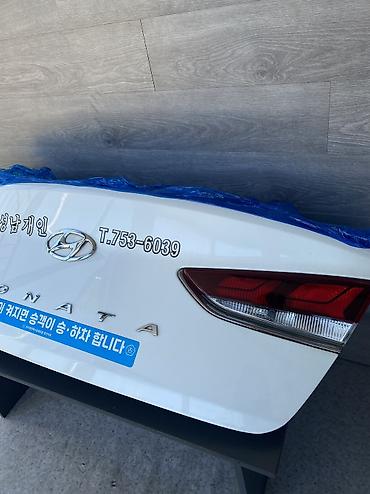 Кузов бөлүктөрү: Крышка багажника Hyundai Sonata - Оригинальная задняя пятая — 3