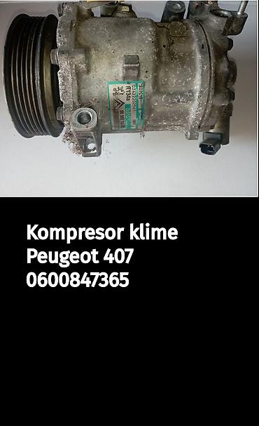 ventilator kabine: Kompresor klime za Peugeot 407. - Originalni kompresor sa — 1