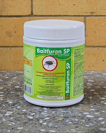 "Baitfuran SP" milçək dərmanı Baitfuran SP – milçəklərə qarşı 100 %