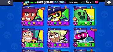 braw stars: (real aliciya endirim )Brawl Stars hesabı – tam paket, yüksək — 7