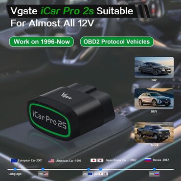 Alati za automobile: Vgate iCar Pro 2S OBD2 Bluetooth 5.3 za IOS Android Windows Vgate — 7
