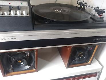 qulaq: Radiotehnika “melodija‑103B stereo” vinil pleyer və inteqrə olunmuş — 1
