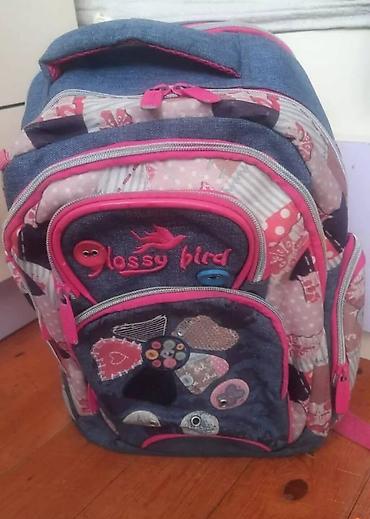 Uşaq üçün “Glossy Bird” məktəb çantası Çox az işlənib, yeni kimidir
