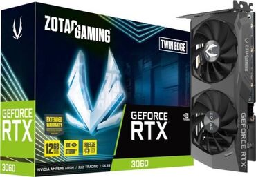 видеокарта nvidia geforce: Видеокарта, Новый, GeForce RTX, 12 ГБ, Для ПК