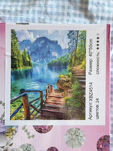 Картины: Алмазная мазайка 💎 Размер мазайки 40*50 В наборе: Сами алмазы 💎 — 16