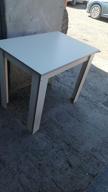 60 70 masa: Mətbəx masası, Yeni, Açılmayan, Laminat, Kvadrat masa — 9