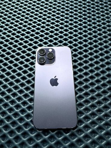 чайник бу: IPhone 14 Pro Max, Колдонулган, 256 ГБ, Deep Purple, 87 %