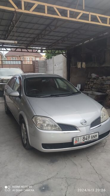 Nissan: Nissan Primera: 2003 г., 1.8 л, Автомат, Бензин, Седан