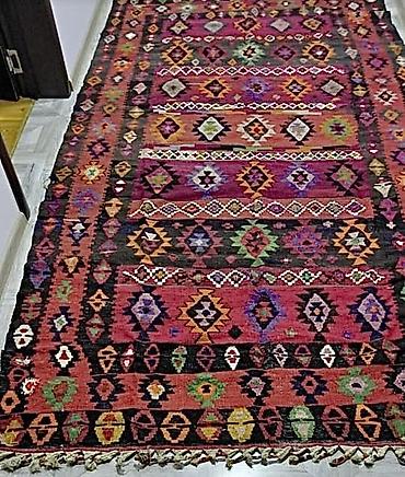 1: Qədimi kilim - Əl toxuması - Ölçü: 1.60 × 3 m Əlaqə üçün chat — 1