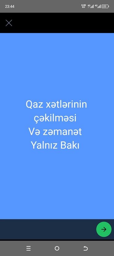 çəkiliş: Qaz xətlərinin çəkilişi