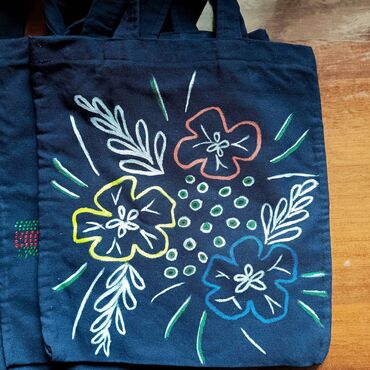 сумка для макбук: Сумки-шоперы Продам сумки хозяйственные, шоперы 2 шт с цветами 3 шт с
