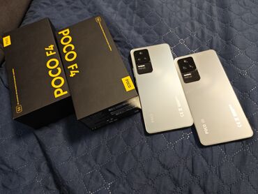 айфон 15 про max: Poco F4, 128 ГБ, түсү - Күмүш
