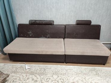 1 кишилик диван: Түсү - Күрөң, Колдонулган