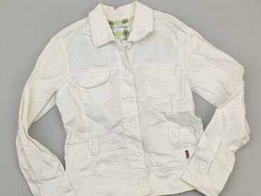 czarne bluzki z bialym kolnierzykiem: Shirt, M (EU 38), condition - Good
