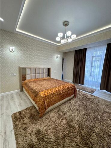 ак ордо жер уй: 3 комнаты, 93 м², Элитка, 3 этаж, Евроремонт