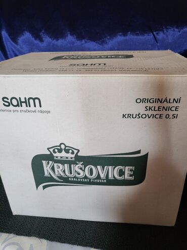 Čaše: Case nove za pivo ceske Krusovice. Case,sve na njima odsjaj od na lalafo.rs — 3 Čaše: Case nove za pivo ceske Krusovice. Case,sve na njima odsjaj od — 3