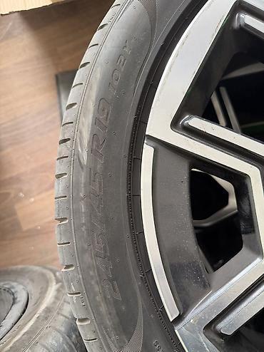 bmw е70: Летние шины BMW: литые диски + шины 245/45 R19 - Оригинальные — 6