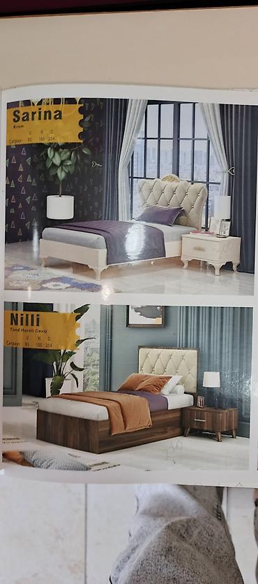 Çarpayılar: Yeni, İkinəfərlik çarpayı, Matras ilə, Türkiyə — 2