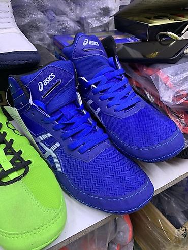 onitsuka tiger: Кроссовки Asics, высокие. Размеры от 36-42 - Цвет: насыщенный синий — 2