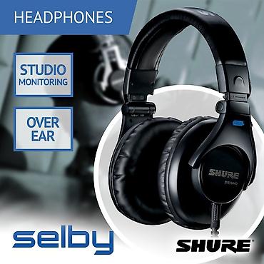 music boxing: Qulaqlıq "Shure SRH440" H.B. music mağazasından əldə edə bilərsiniz — 3
